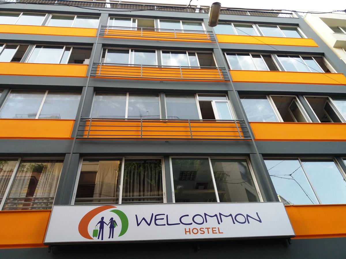 Welcommon Hostel Athén Kültér fotó